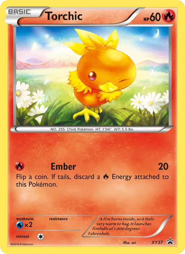 Torchic #XY37 – XY Black Star Promos card
