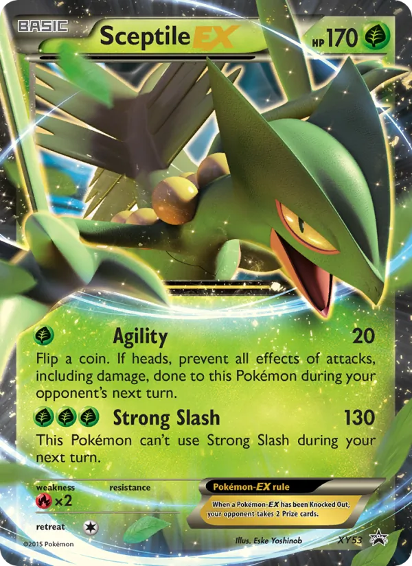 Sceptile EX #XY53 – XY Black Star Promos card