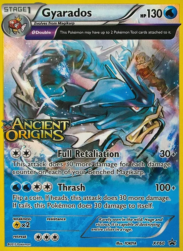 Gyarados #XY60 – XY Black Star Promos card