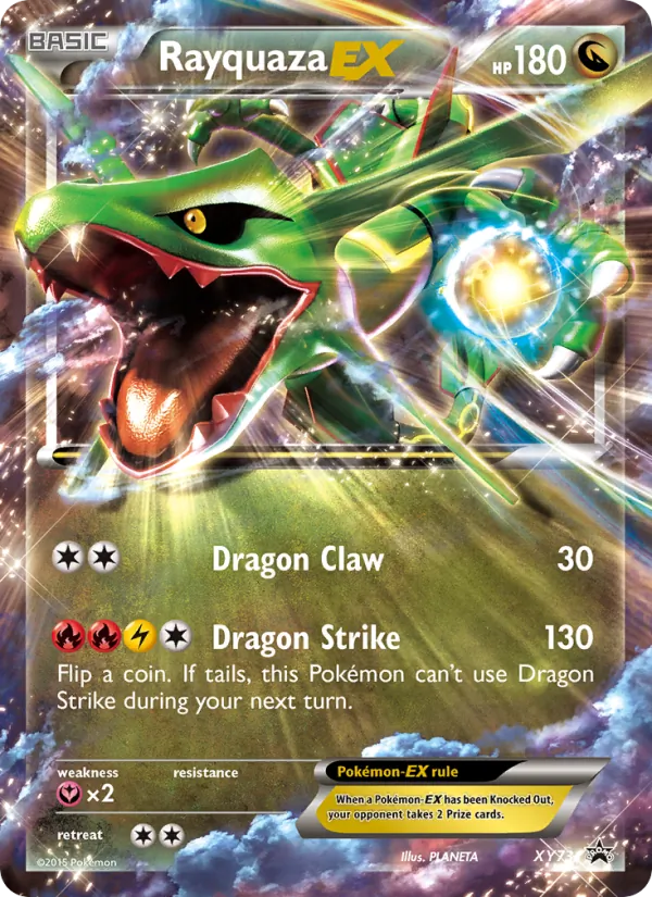 Rayquaza EX #XY73 – XY Black Star Promos card