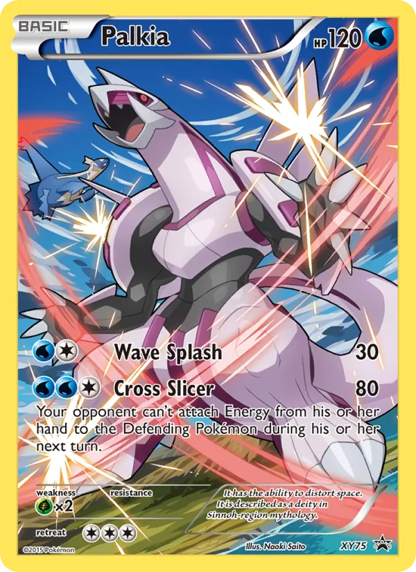 Palkia #XY75 – XY Black Star Promos card