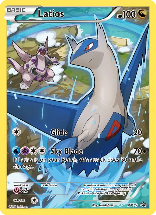 Latios #XY79 – XY Black Star Promos card