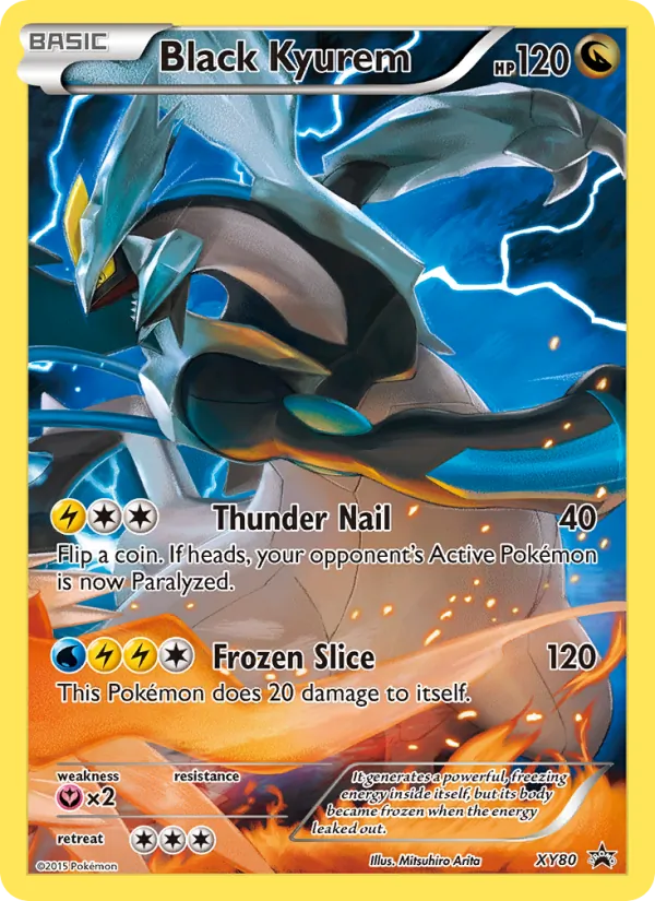 Black Kyurem #XY80 – XY Black Star Promos card