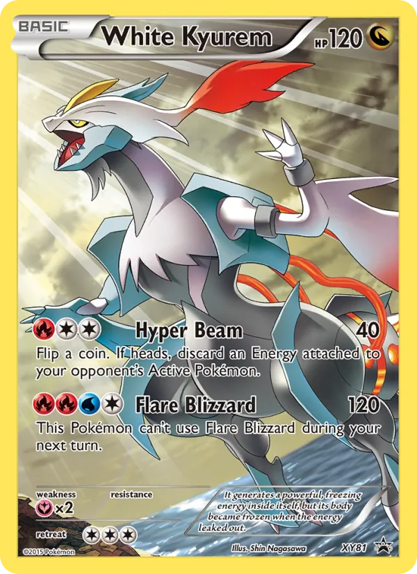White Kyurem #XY81 – XY Black Star Promos card