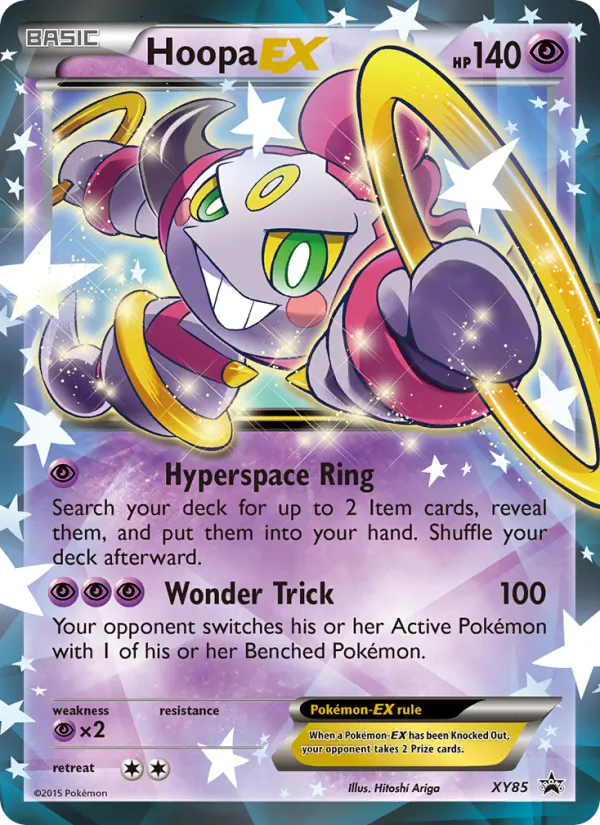 Hoopa EX #XY85 – XY Black Star Promos card