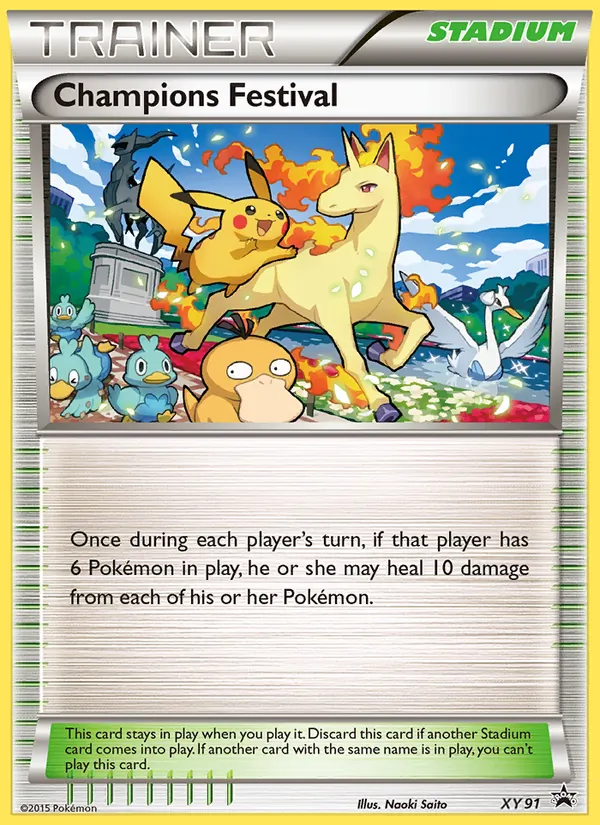 Champions Festival #XY91 – XY Black Star Promos card