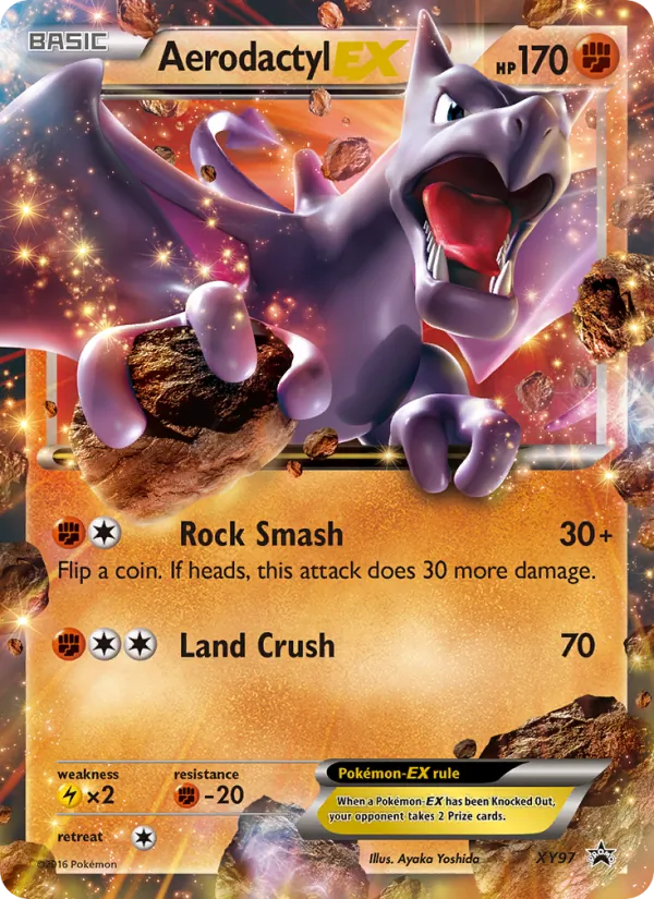 Aerodactyl EX #XY97 – XY Black Star Promos card
