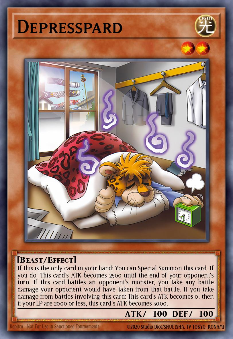 Depresspard #INFO-EN031 – The Infinite Forbidden card