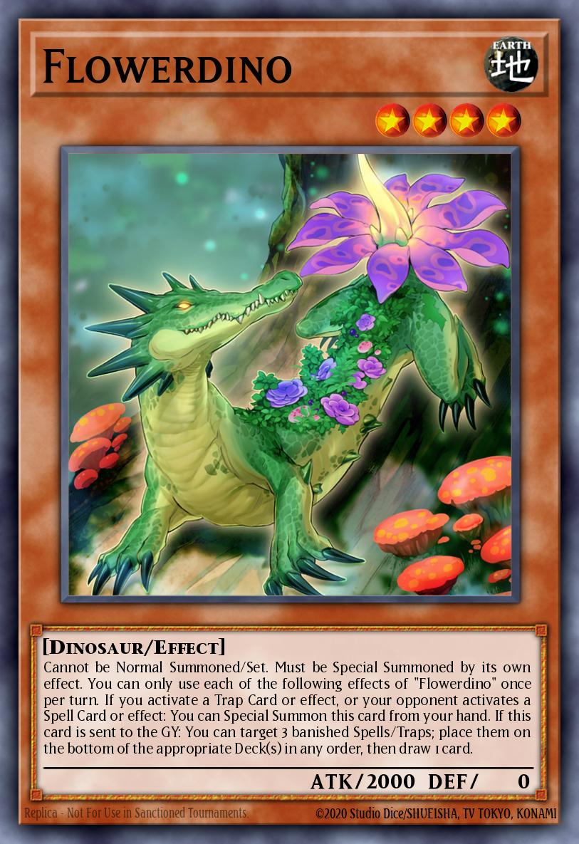 Flowerdino #BACH-EN082 – Battle of Chaos card