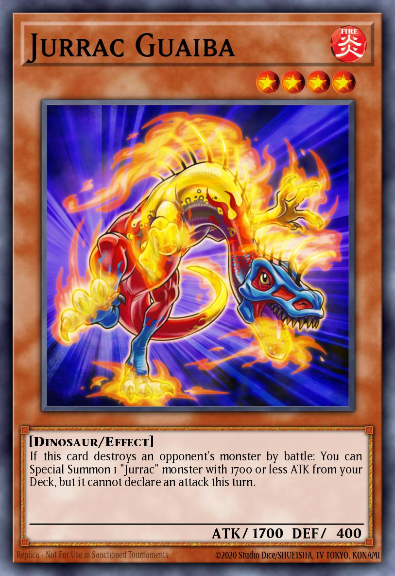 Jurrac Guaiba #DT03-EN068 – Duel Terminal 3 card