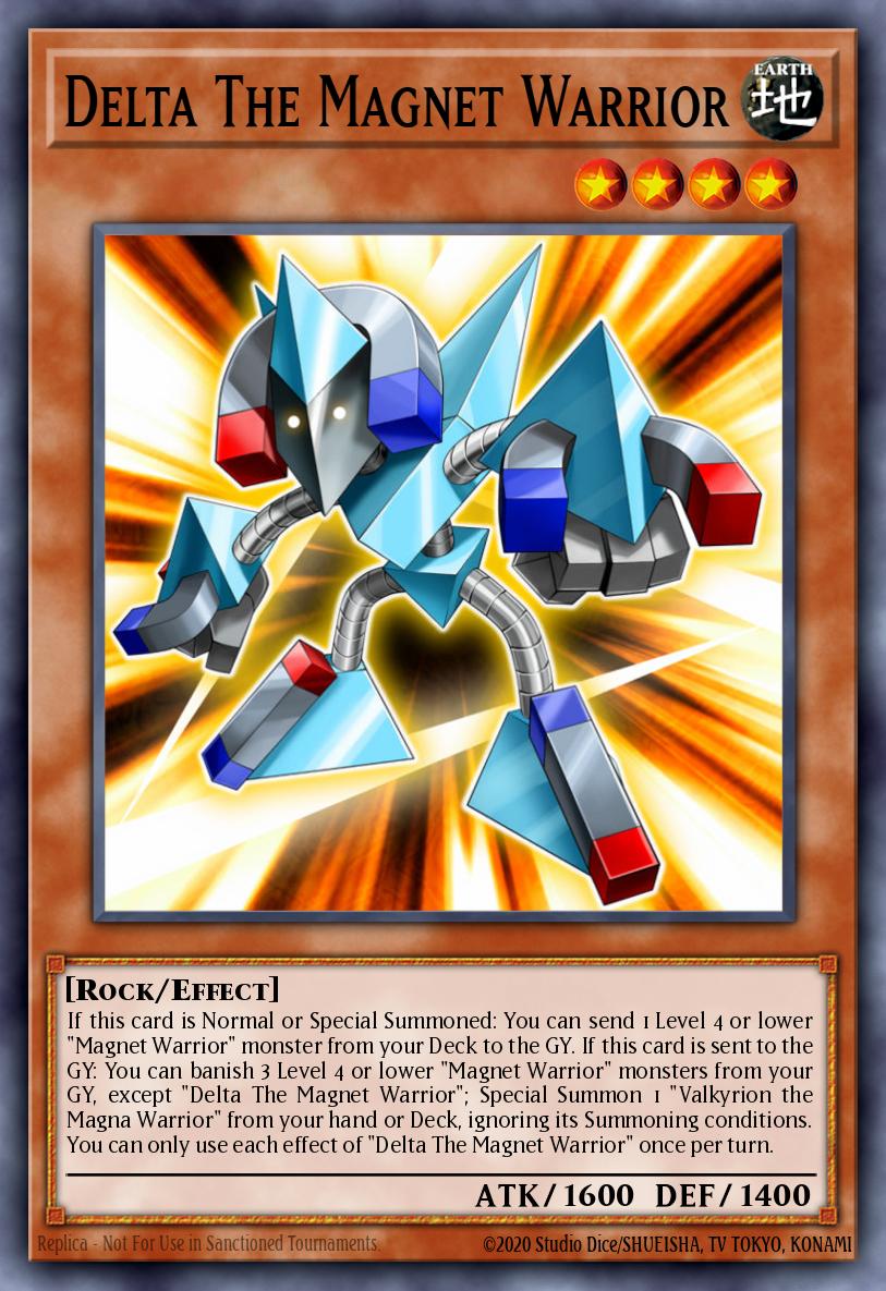 Delta The Magnet Warrior #RATE-EN097 – Raging Tempest card