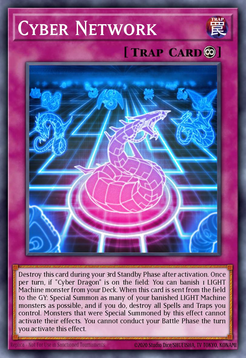 Cyber Network #SDCR-EN029 – Cyber Dragon Revolution Structure Deck card