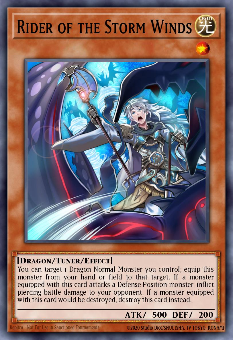 Rider of the Storm Winds #SDBE-EN007 – Saga of Blue-Eyes White Dragon Structure Deck card