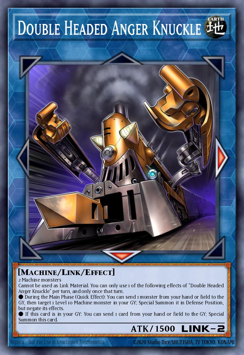 Double Headed Anger Knuckle #BLHR-EN048 – Battles of Legend: Hero's Revenge card