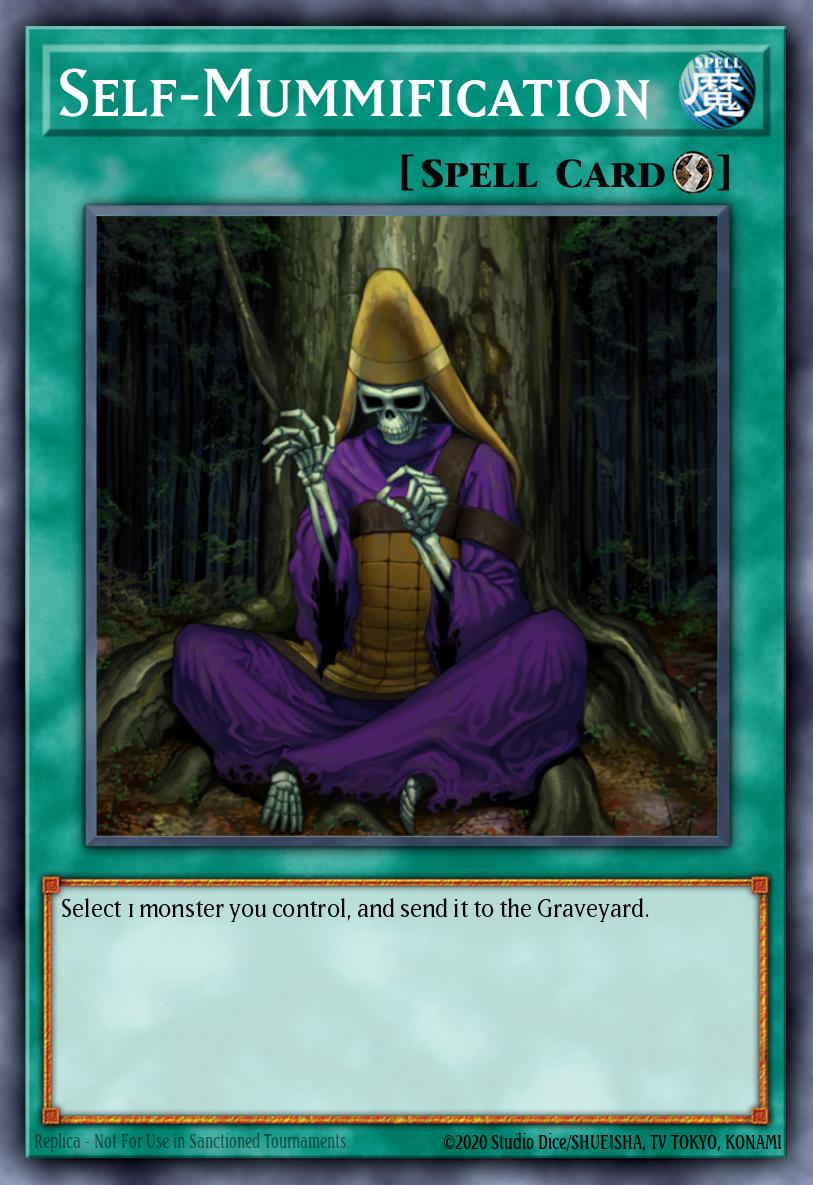 Self-Mummification #EXVC-EN062 – Extreme Victory card