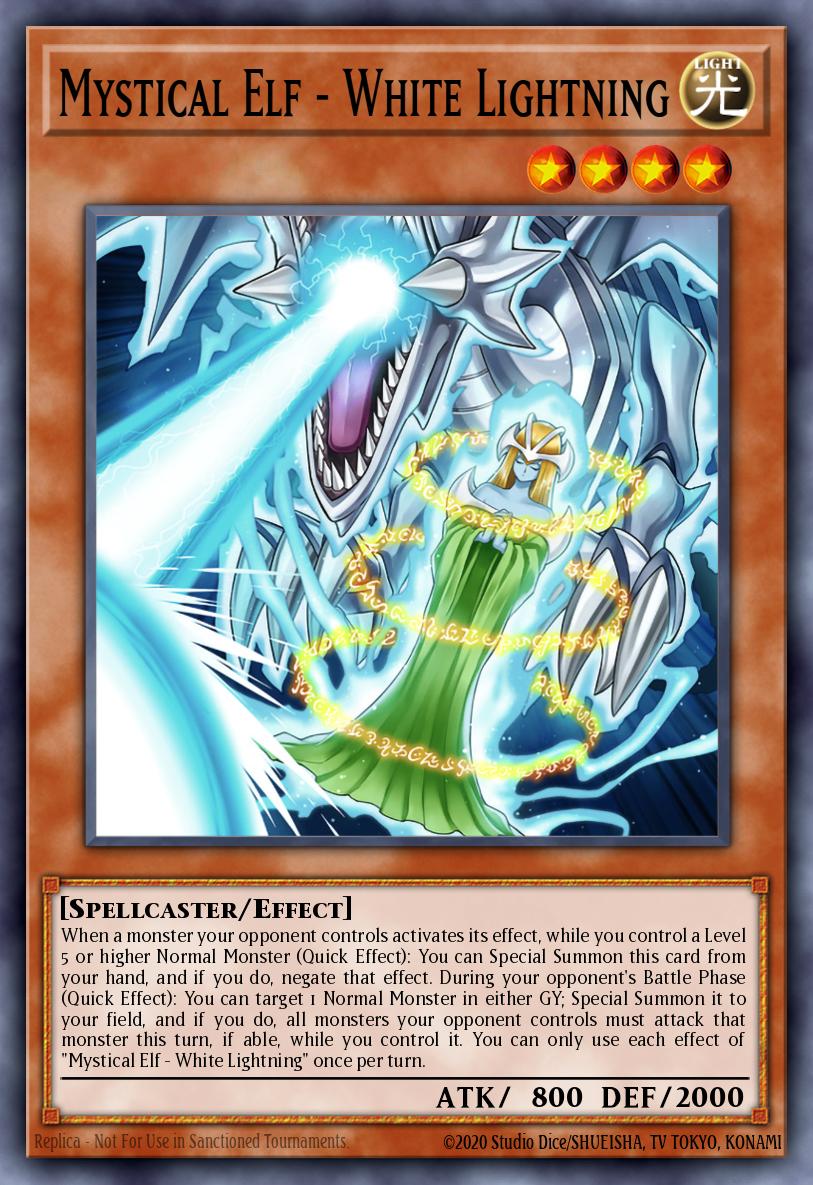 Mystical Elf - White Lightning #LDS3-EN135 – Legendary Duelists: Season 3 card