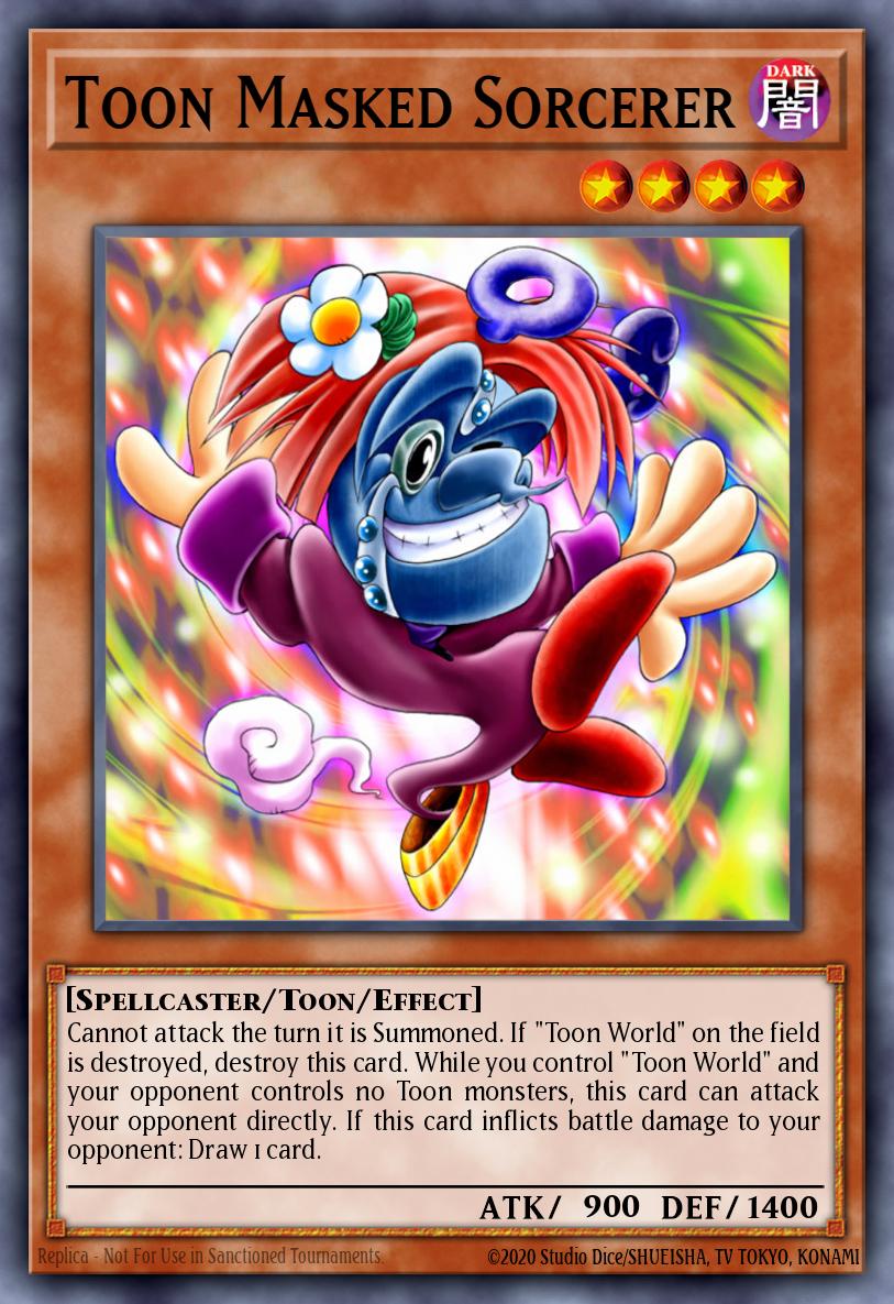 Toon Masked Sorcerer #DB2-EN120 – Dark Beginning 2 card