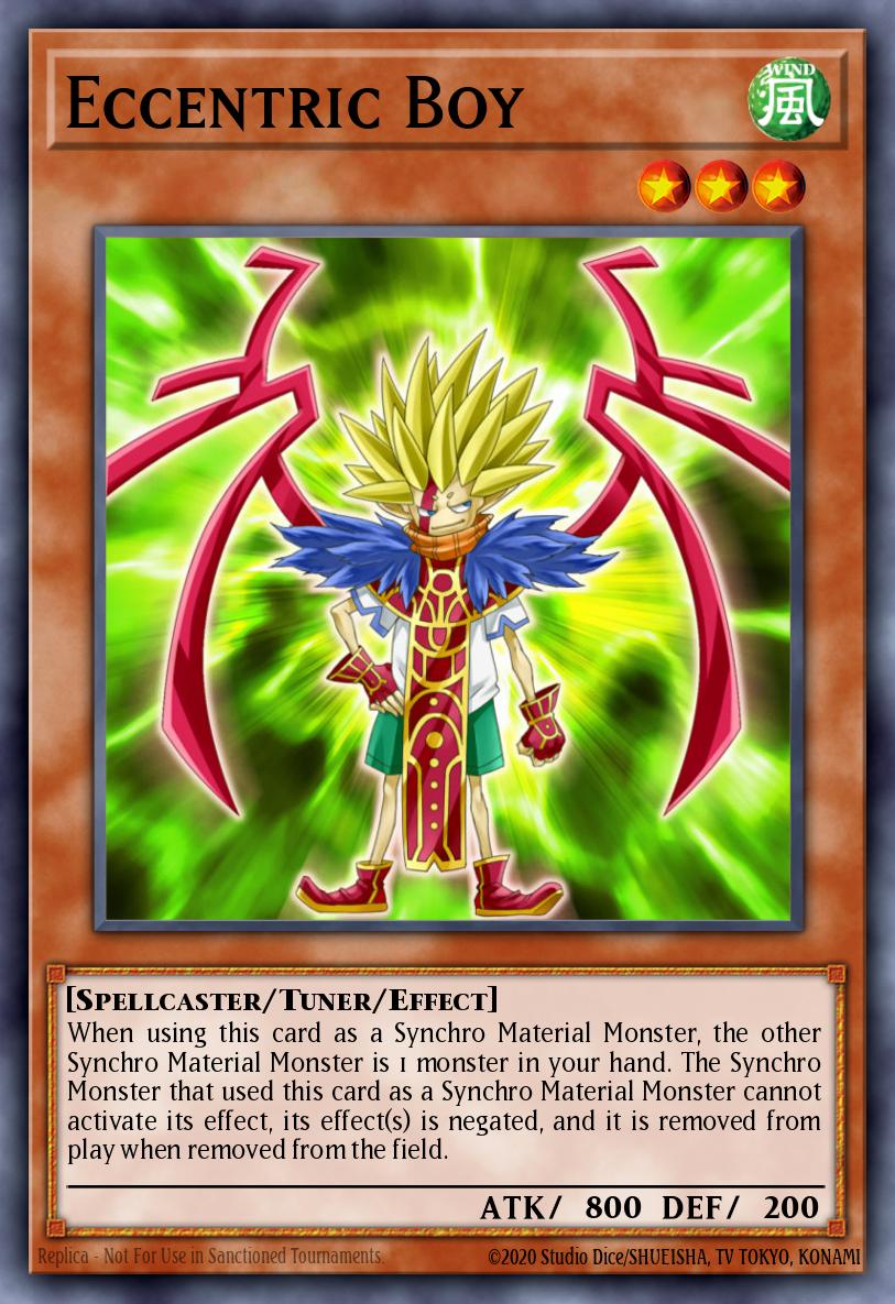 Eccentric Boy #DP09-EN014 – Duelist Pack: Yusei 2 card