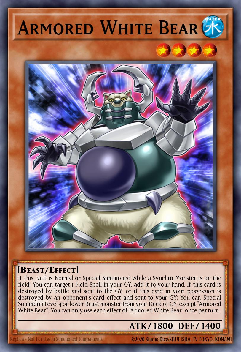 Armored White Bear #BLAR-EN016 – Battles of Legend: Armageddon card
