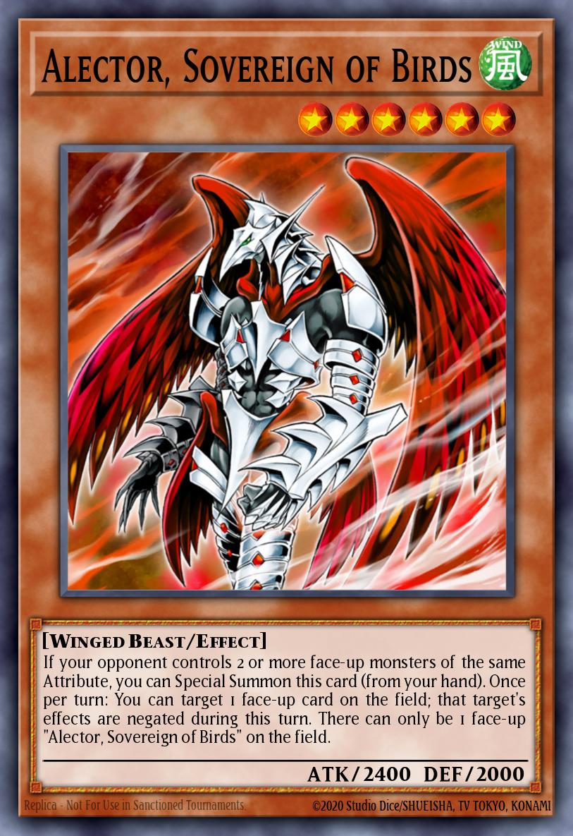 Alector, Sovereign of Birds #YR05-EN001 – Yu-Gi-Oh! R Volume 5 promotional card card