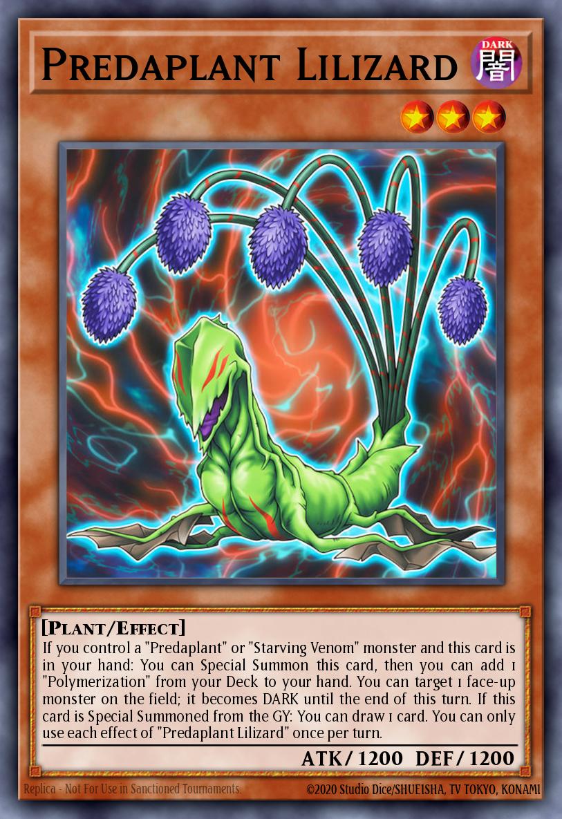 Predaplant Lilizard #BLZD-EN008 – Blazing Dominion card