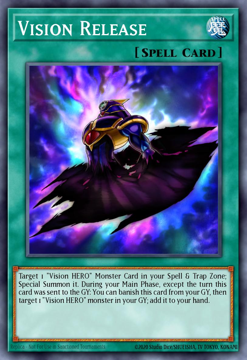 Vision Release #BLHR-EN011 – Battles of Legend: Hero's Revenge card