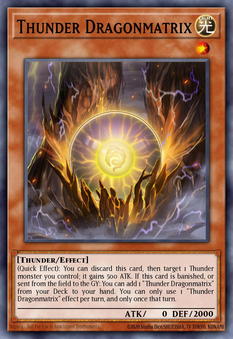 Thunder Dragonmatrix #SOFU-EN018 – Soul Fusion card