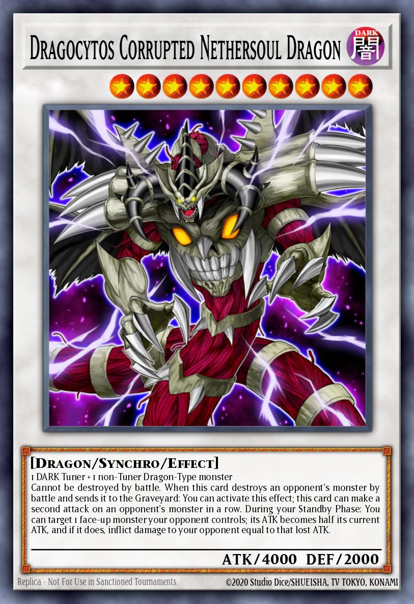 Dragocytos Corrupted Nethersoul Dragon #PGL2-EN014 – Premium Gold: Return of the Bling card