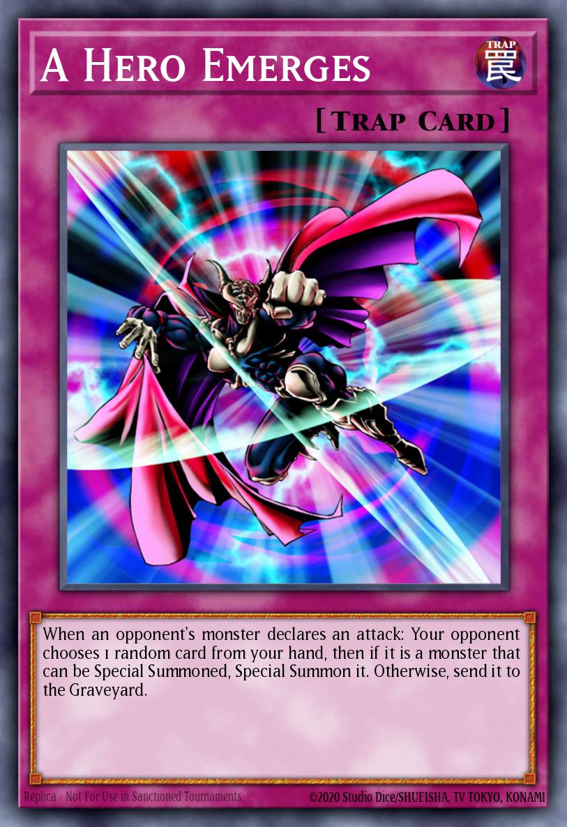 A Hero Emerges #IOC-EN104 – Invasion of Chaos card