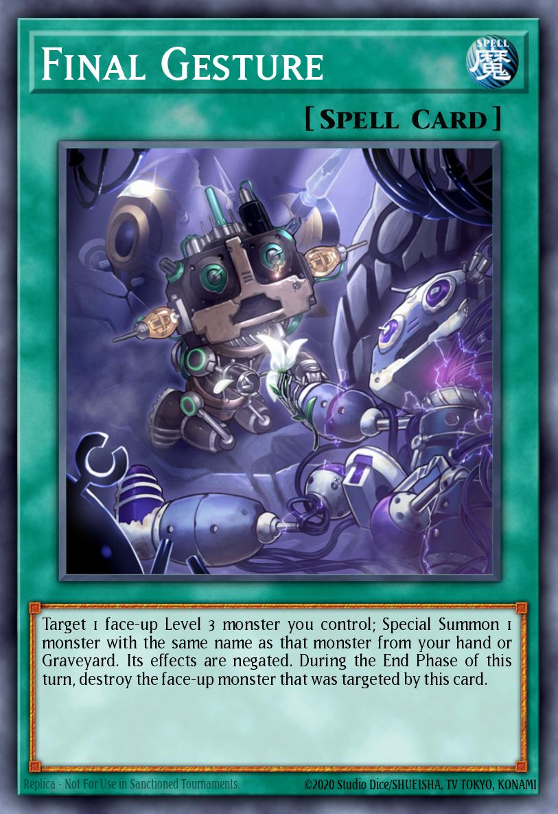 Final Gesture #ABYR-EN063 – Abyss Rising card