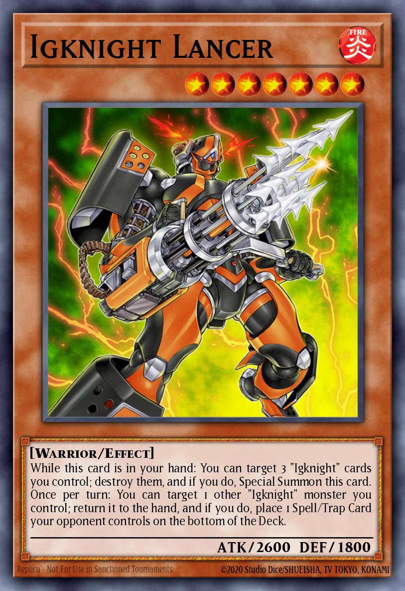 Igknight Lancer #CORE-EN032 – Clash of Rebellions card