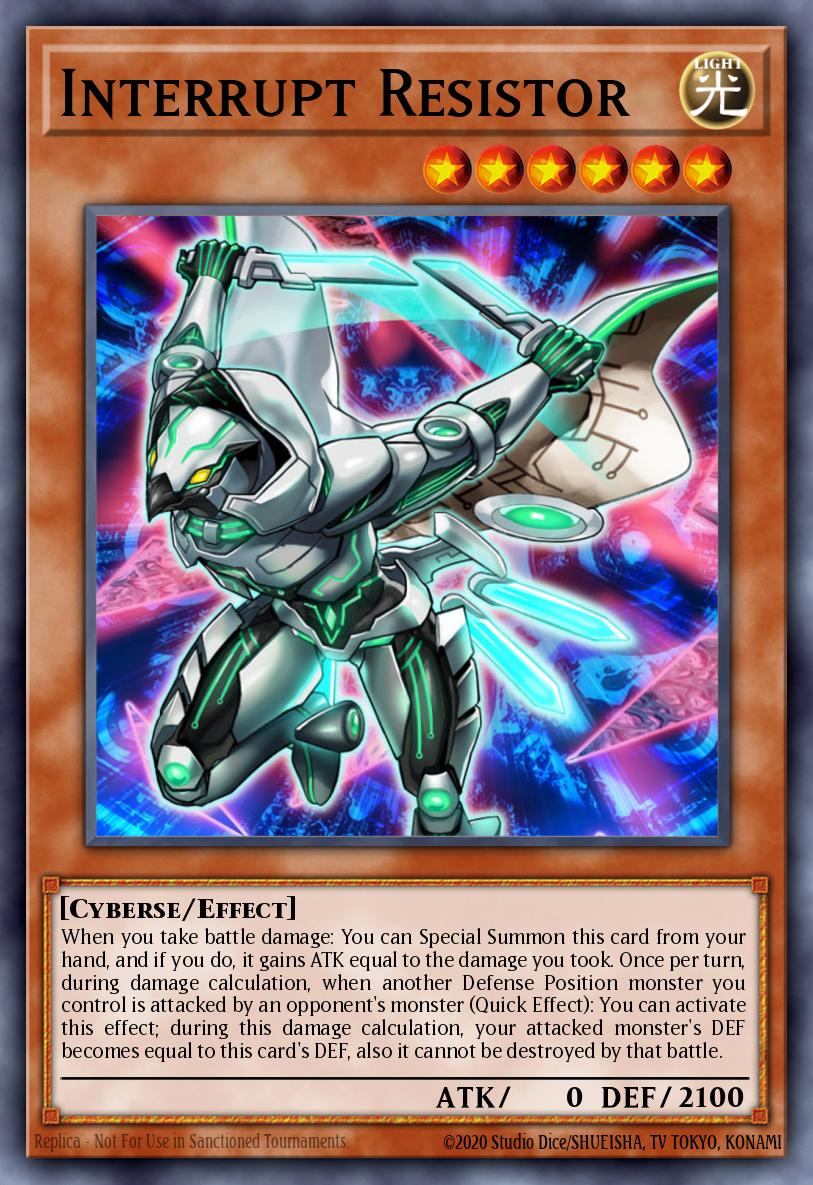 Interrupt Resistor #CYHO-EN097 – Cybernetic Horizon card