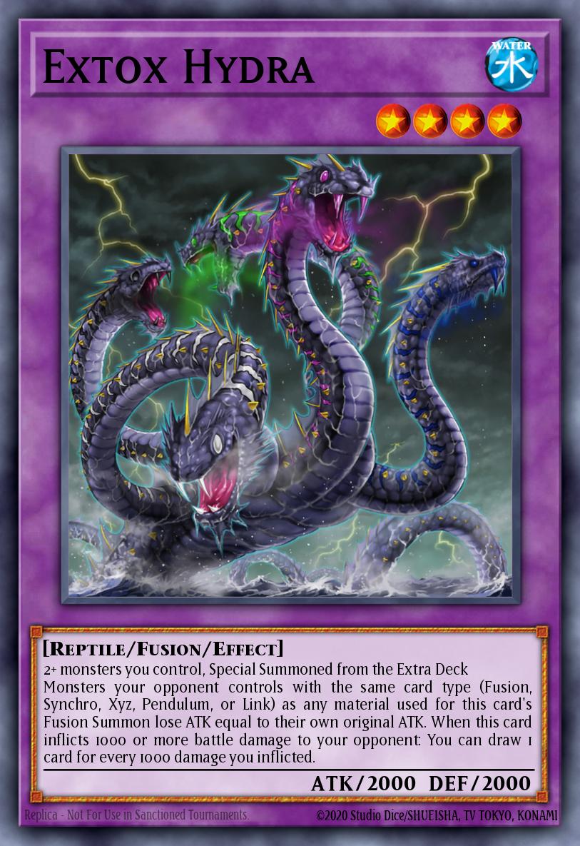 Extox Hydra #BLMR-EN007 – Battles of Legend: Monstrous Revenge card