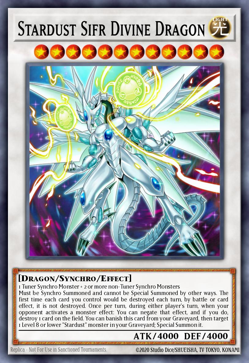 Stardust Sifr Divine Dragon #SHVI-EN096 – Shining Victories card