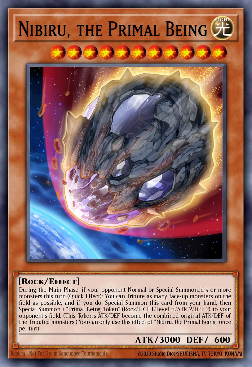 Nibiru, the Primal Being #TN19-EN013 – 2019 Gold Sarcophagus Tin card