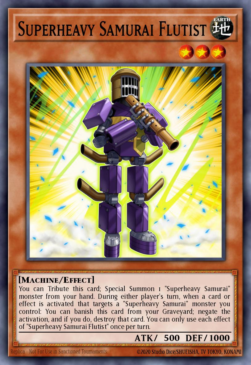 Superheavy Samurai Flutist #SECE-EN007 – Secrets of Eternity card