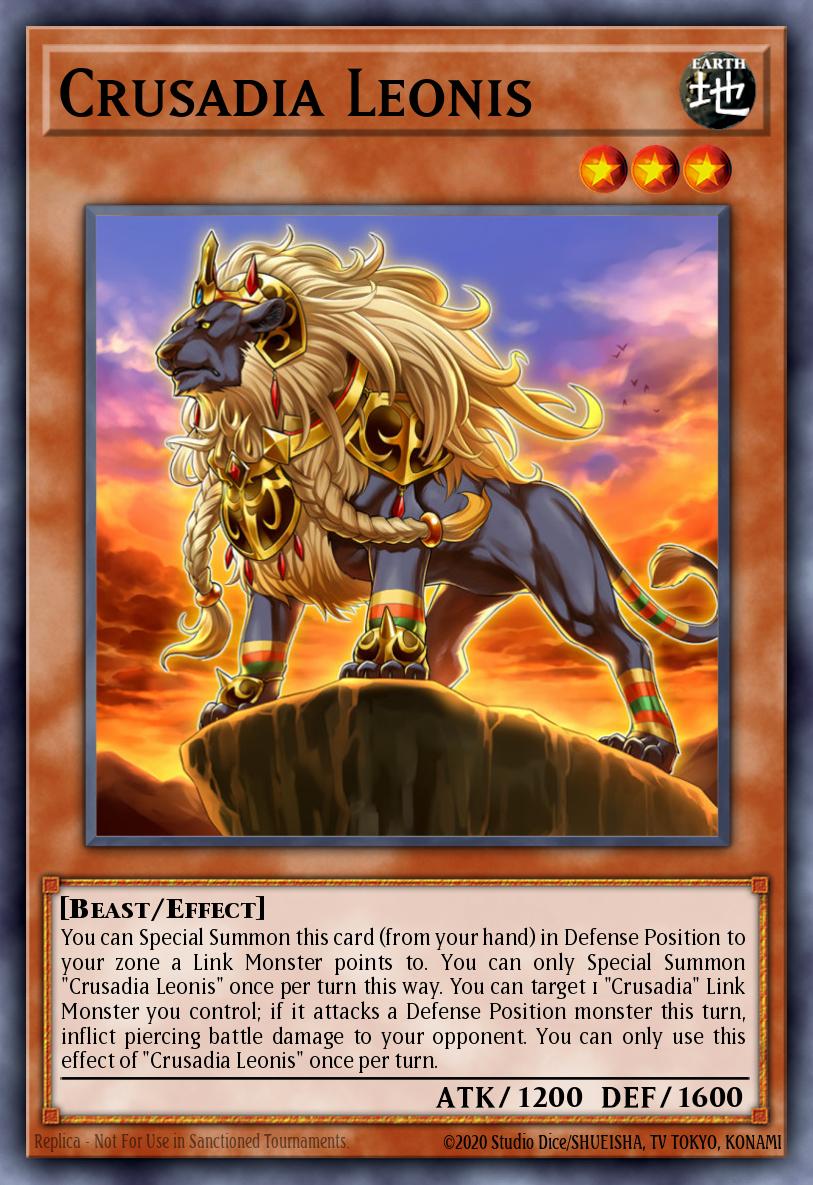 Crusadia Leonis #CYHO-EN008 – Cybernetic Horizon card
