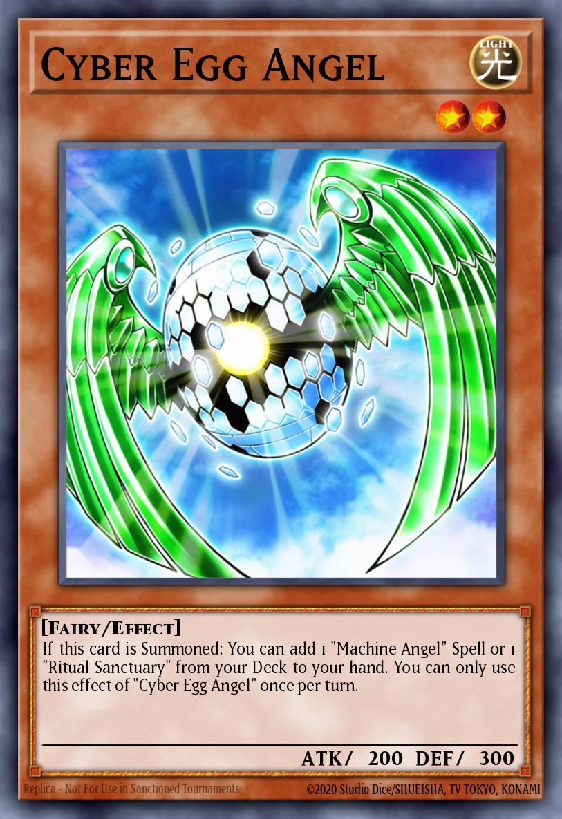 Cyber Egg Angel #LED4-EN013 – Legendary Duelists: Sisters of the Rose card