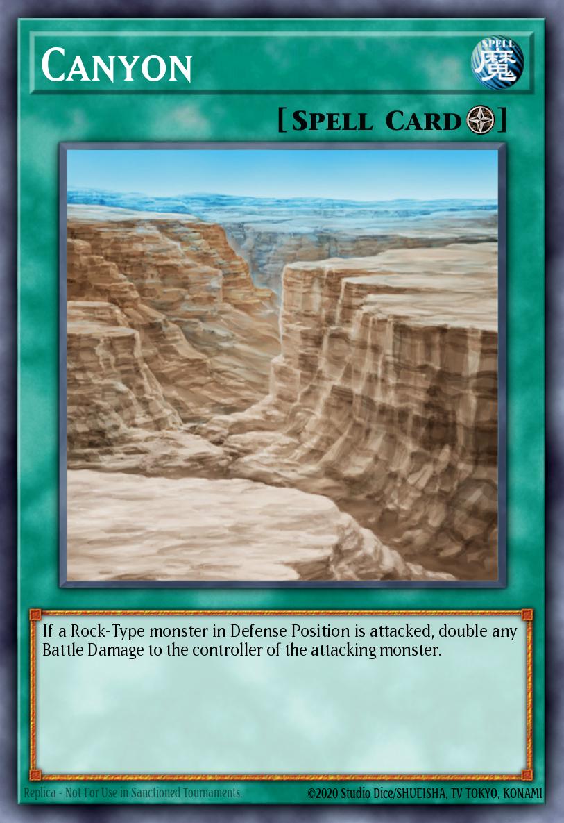Canyon #SD7-EN016 – Structure Deck: Invincible Fortress card