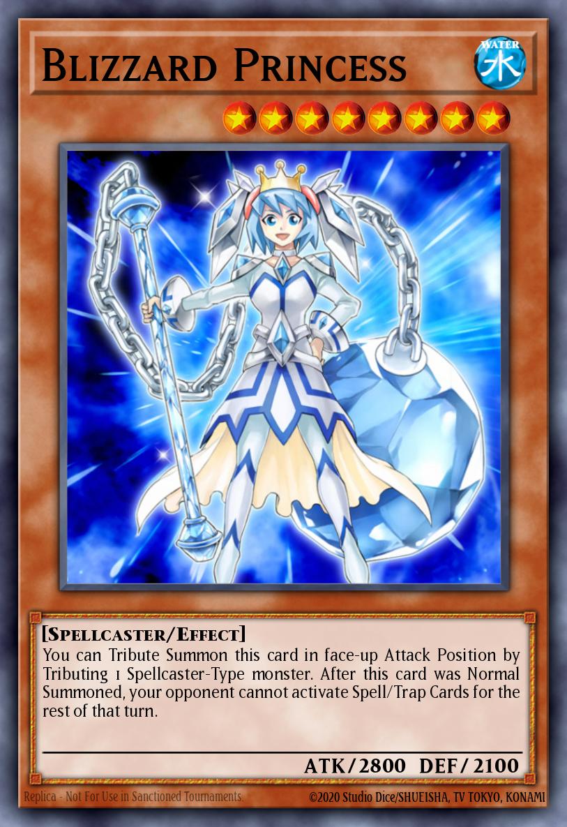 Blizzard Princess #YG07-EN001 – Yu-Gi-Oh! GX Volume 7 promotional card card