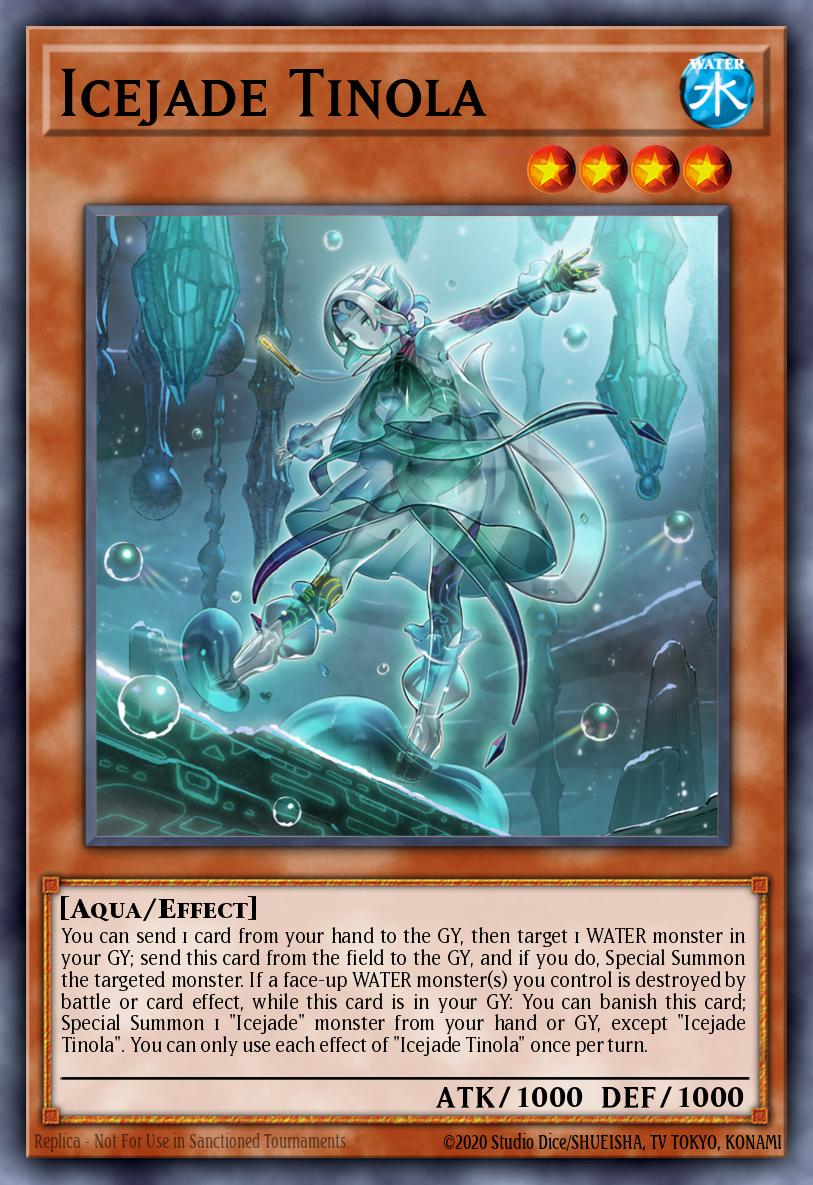 Icejade Tinola #BODE-EN009 – Burst of Destiny card