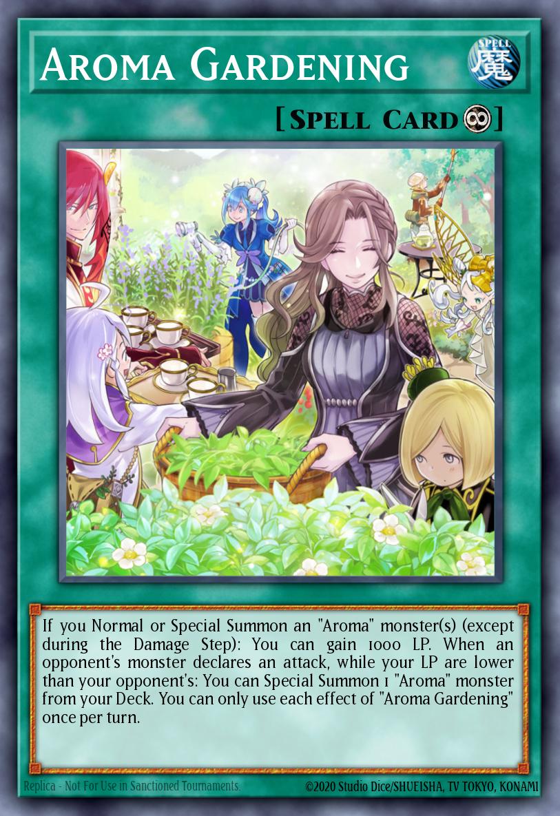 Aroma Gardening #CHIM-EN059 – Chaos Impact card