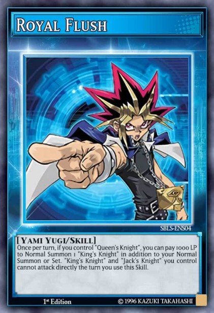 Royal Flush #SBLS-ENS04 – Speed Duel: Arena of Lost Souls card