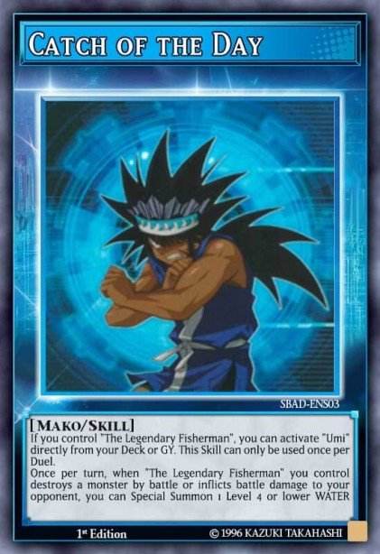 Catch of the Day #SBAD-ENS03 – Speed Duel: Attack from the Deep card