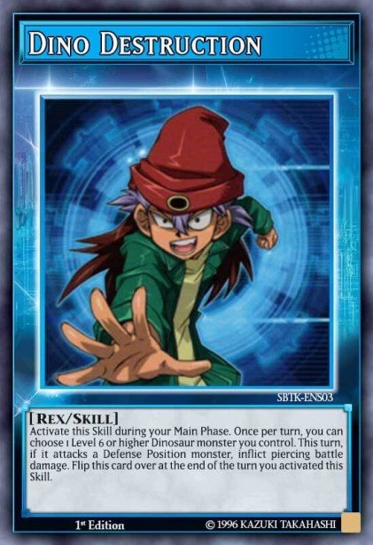Dino Destruction #SBTK-ENS03 – Speed Duel: Trials of the Kingdom card