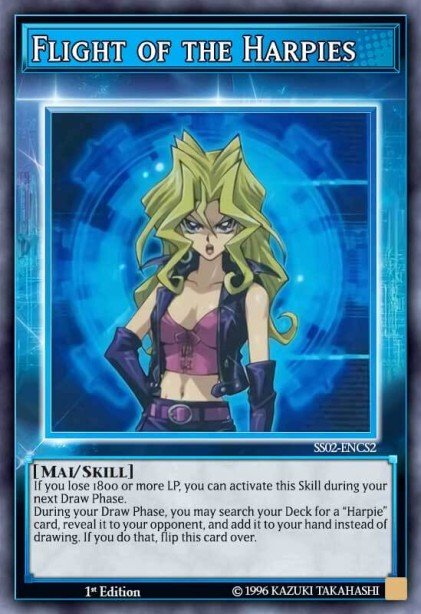 Flight of the Harpies #SS02-ENCS2 – Speed Duel Starter Decks: Duelists of Tomorrow card