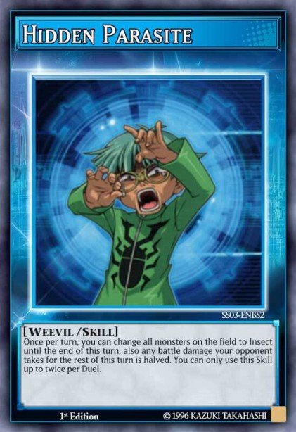 Hidden Parasite #SS03-ENBS2 – Speed Duel Starter Decks: Ultimate Predators card