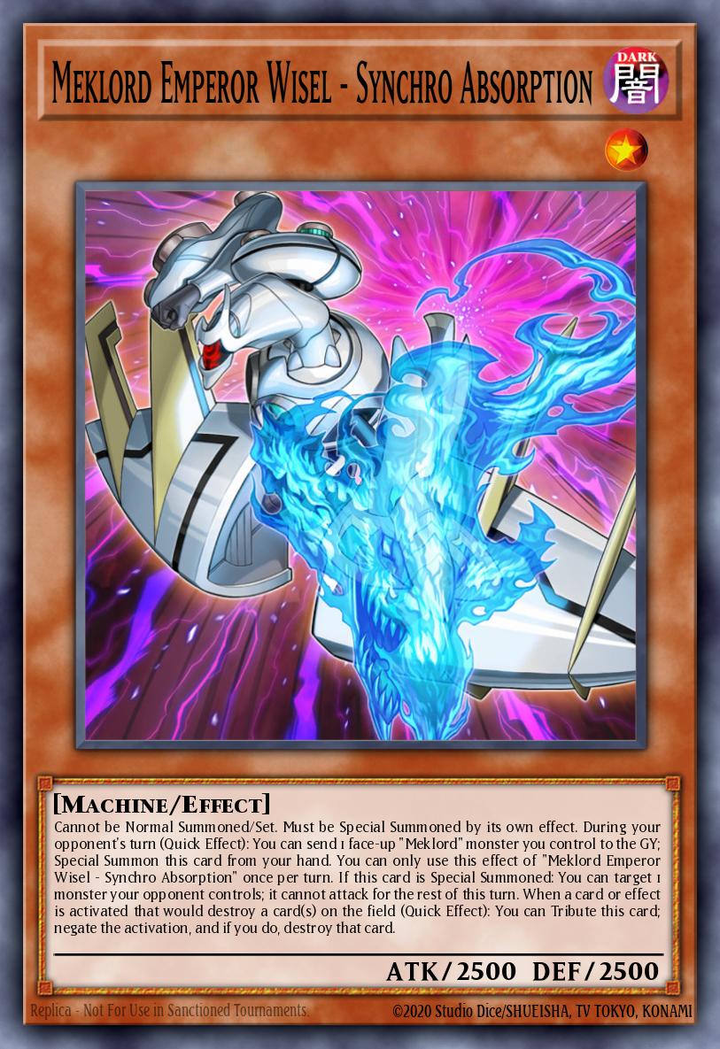 Meklord Emperor Wisel - Synchro Absorption #LED7-EN017 – Legendary Duelists: Rage of Ra card