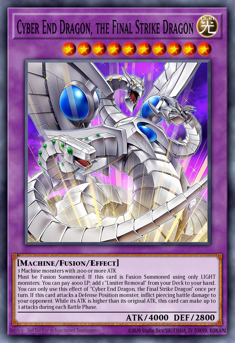 Cyber End Dragon, the Final Strike Dragon #MAMS-EN004 – Magnificent Maestros card