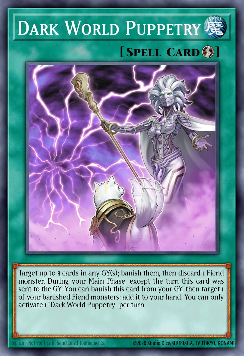 Dark World Puppetry #SR13-EN025 – Structure Deck: Dark World card